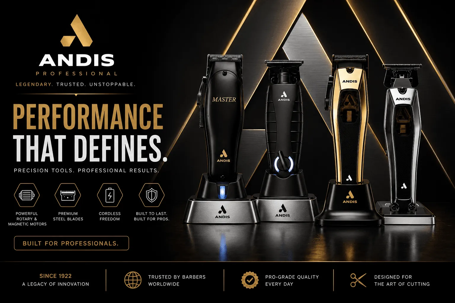 Andis — Performance That Defines