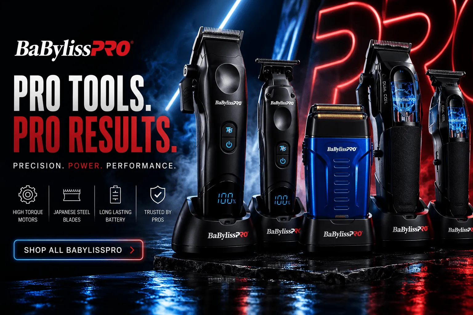 BaBylissPRO — Pro Tools. Pro Results.