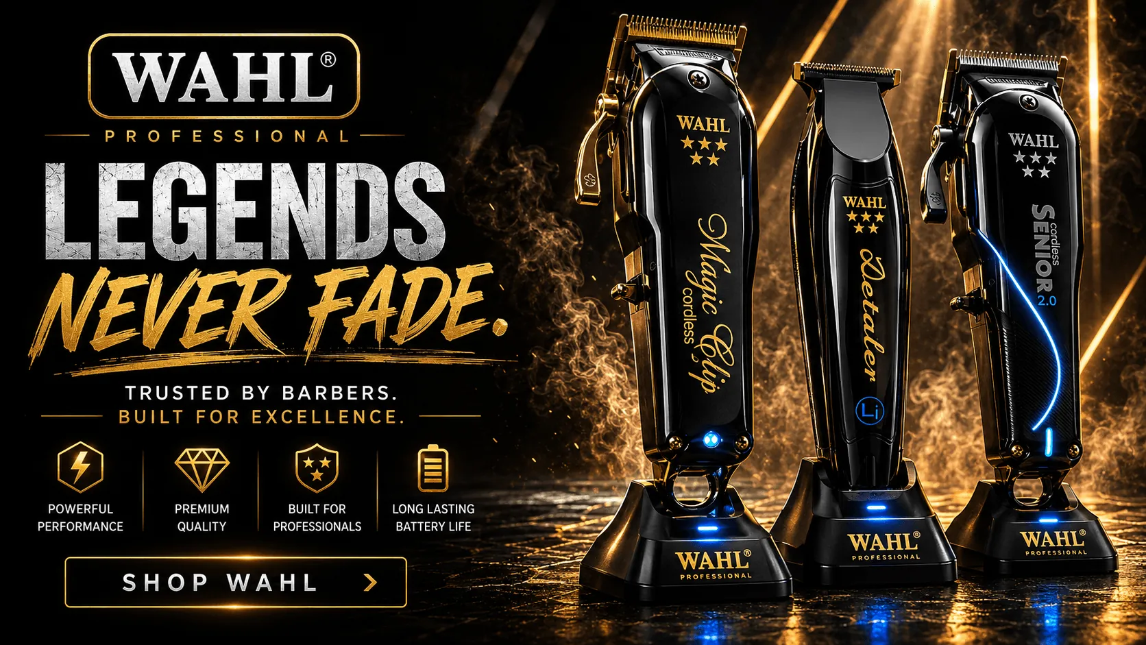 Wahl Professional — Legends Never Fade